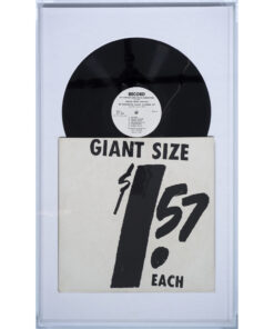 ANDY WARHOL - Signed Record Cover "Giant Size $ 1.57 Each"