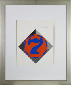 ROBERT INDIANA (1928 - 2018) - Screenprint - Heptagon