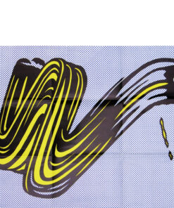 ROY LICHTENSTEIN - Invitation Brushstroke