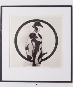 Paul Blanca (Dutch 1958) - GELATINE SILVERPRINT – Selfportrait Bull