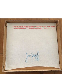 Unique signed object "Mottenschade"