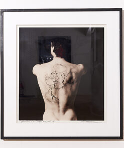 Paul Blanca (Dutch 1958) - GELATINE SILVERPRINT – Selfportrait Mickey Mouse