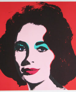 OFFSET LITHOGRAPH ANDY WARHOL - Liz (Elizabeth Taylor)