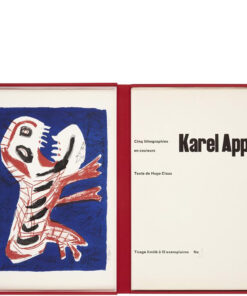 KAREL APPEL / HUGO CLAUS - CINQ lithographies en couleurs